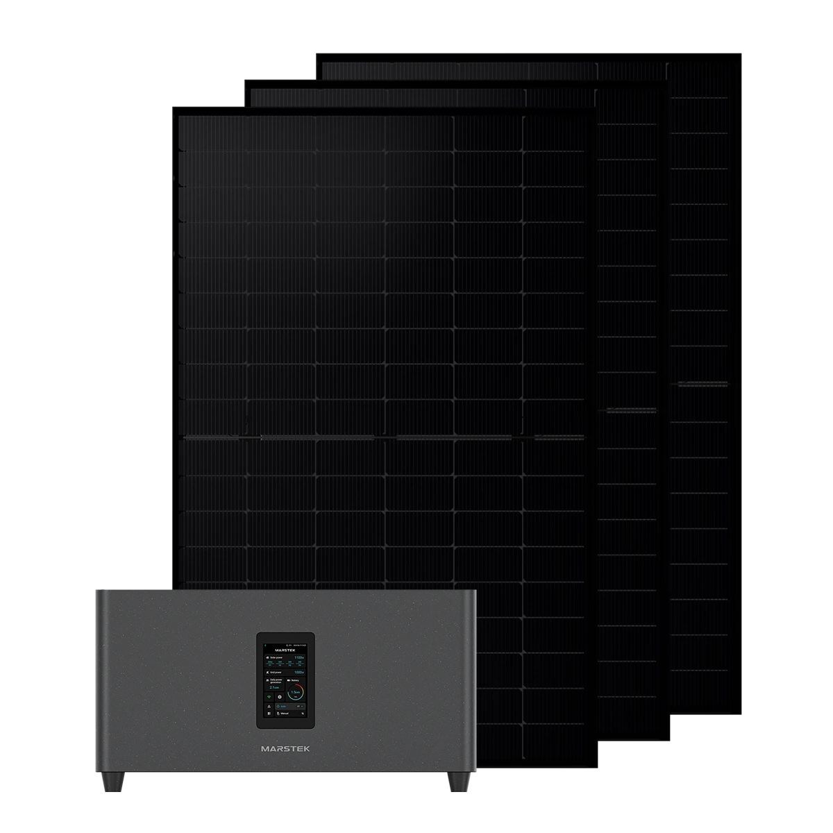 1500 W Balkonkraftwerk Full Black