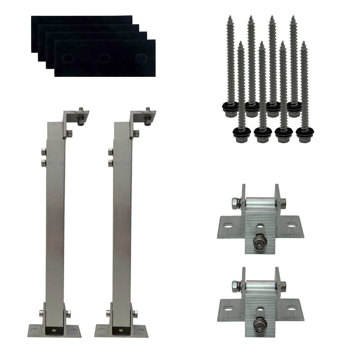 Wand- und Flachdachmontage-Set